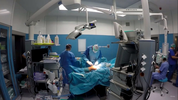 Rekonstrukcja więzadła krzyżowego przedniego - video z operacji